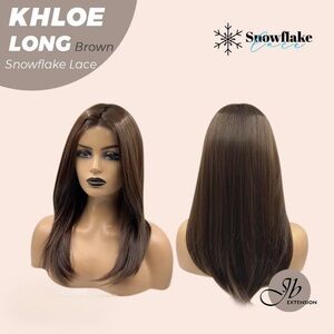 JB EXTENSIONS Khloe Long Brown Wig
